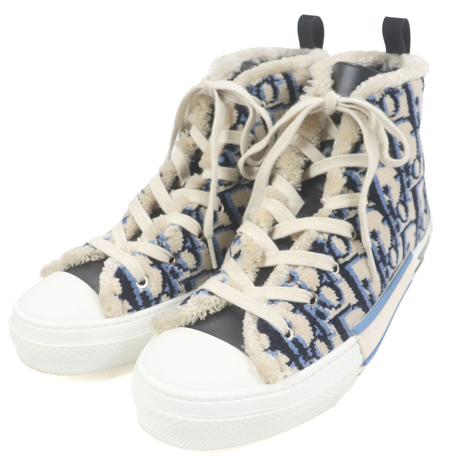 Dior Dior B23 Oblique Tapestry High Cut Sneakers Others Shoes 3Sh129Zgt in Beige, Men's