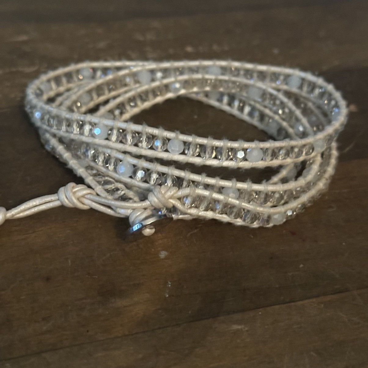 Other Victoria Emerson cream woven bead wrap bracelet Size ONE SIZE - 6 Thumbnail
