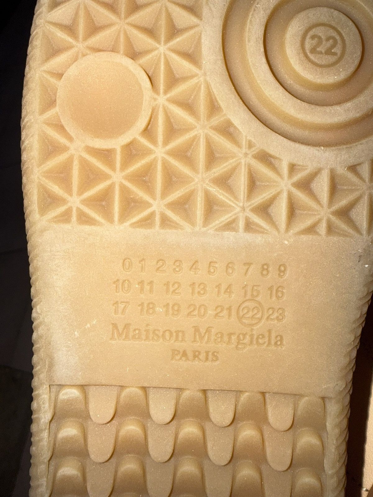 Maison Margiela Maison Margiela Natural Tan Leather Lace Gat Sneakers AW21 Size US 8 / EU 41 - 9 Thumbnail