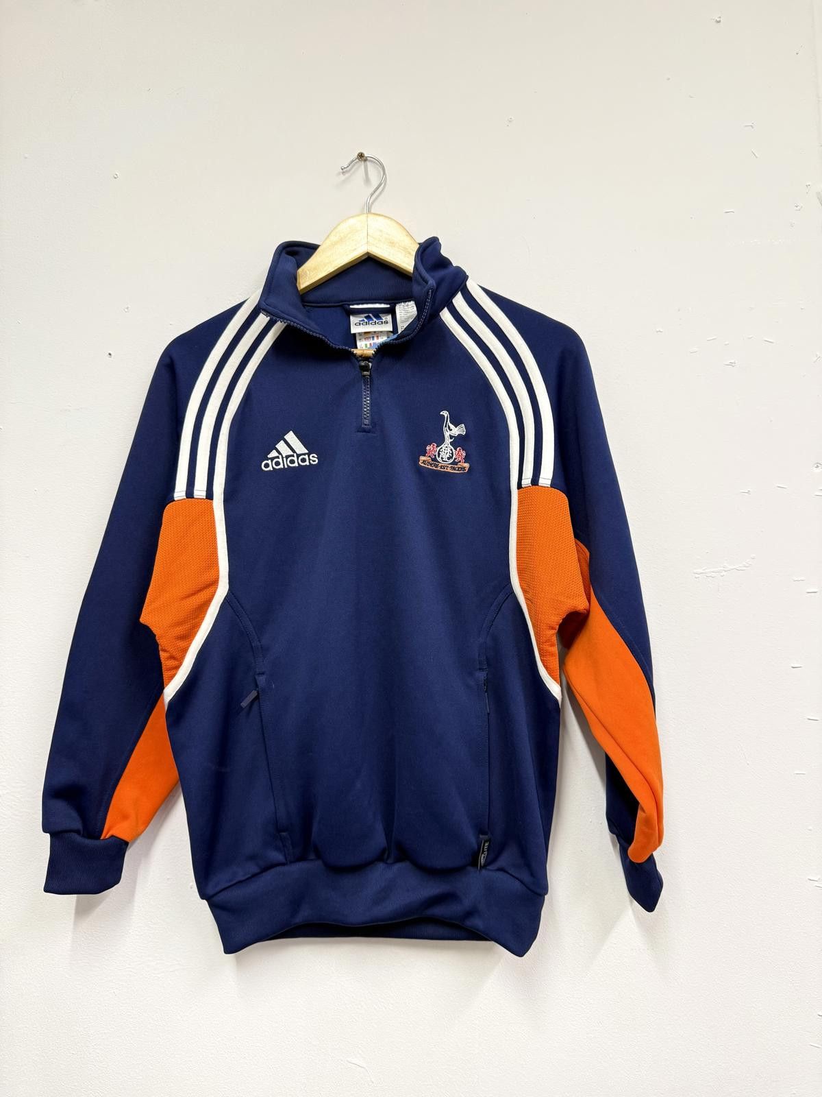 Adidas Adidas Tottenham Hotspur 1/4 Zip Sweatshirt Size ONE SIZE - 1 Thumbnail