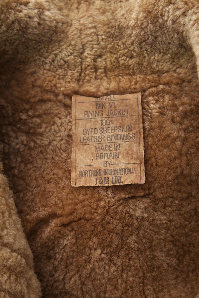 Vintage 1950's Northern Int MK V1 shearling bomber jacket Size US S / EU 44-46 / 1 - 8 Thumbnail