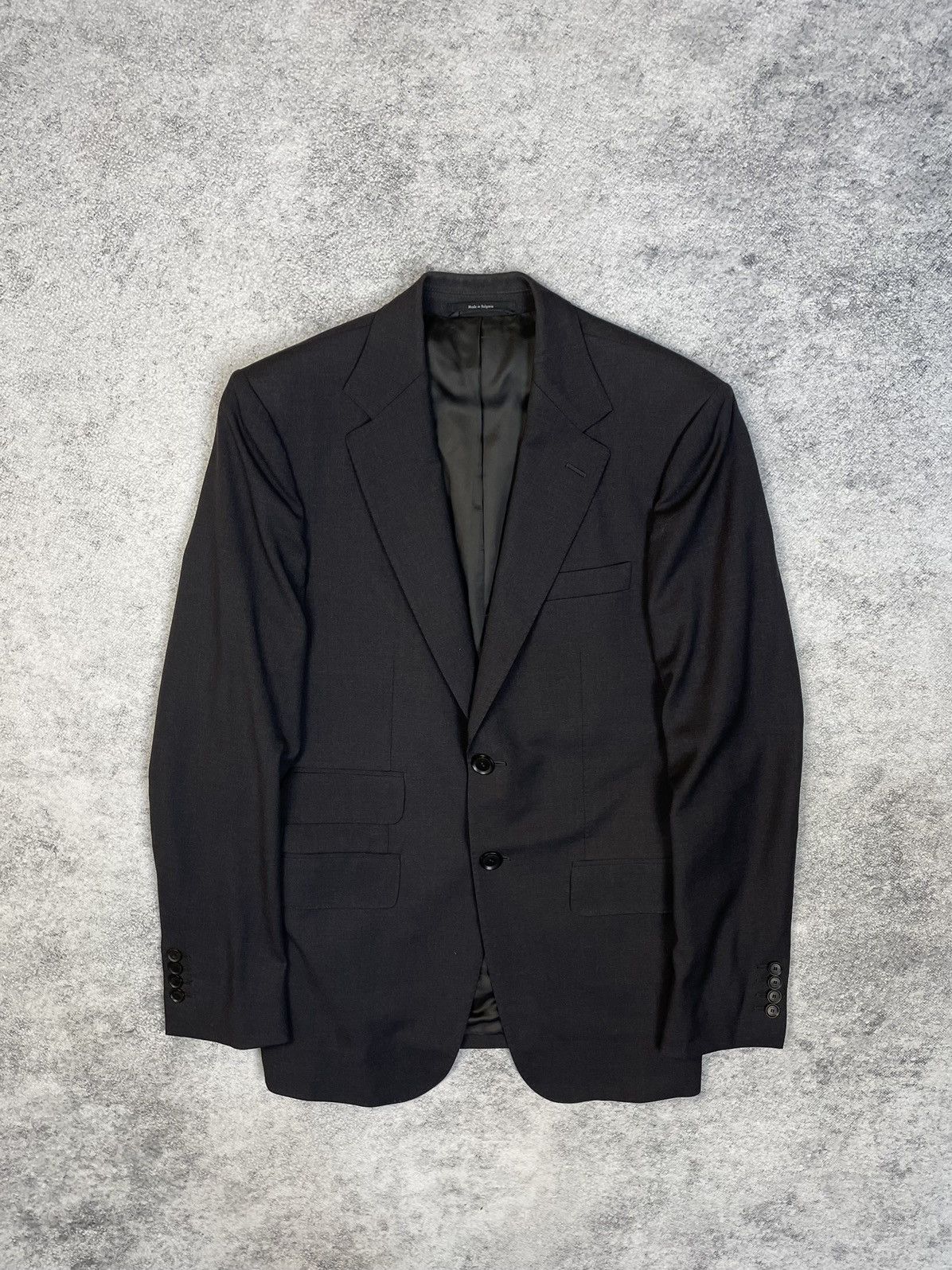 Gucci Gucci Men's Black Cotton uniform Suit with dustbag Size 44S - 4 Thumbnail
