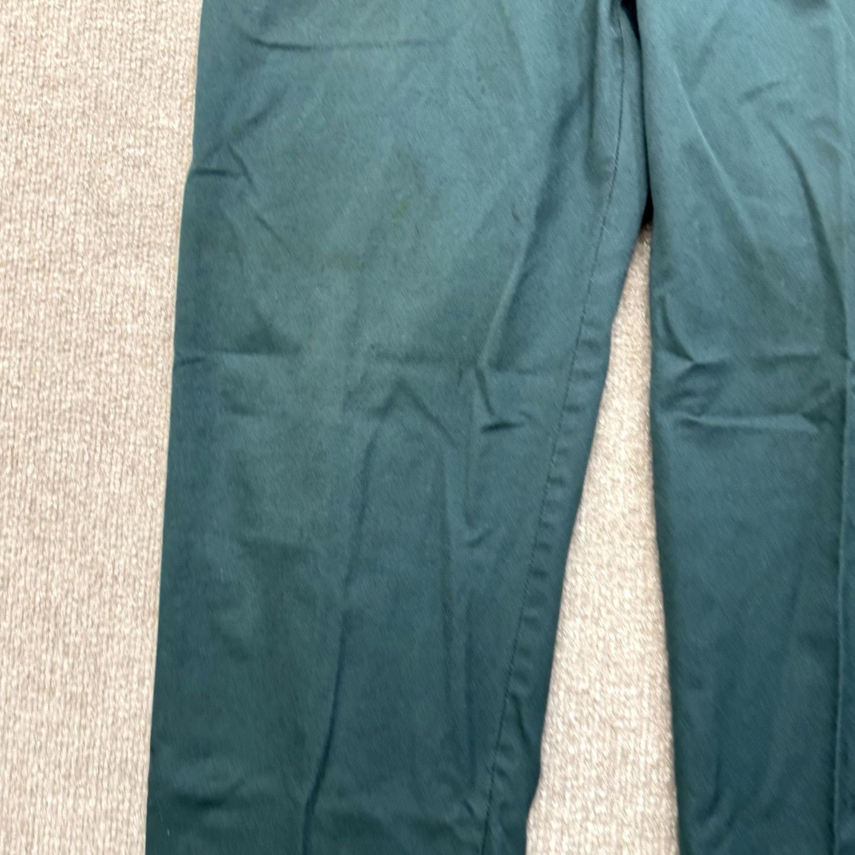 Vintage VINTAGE Chino Pants Mens 36x29 Workwear Zip Fly USA Made Green Talon Size US 36 / EU 52 - 4 Thumbnail