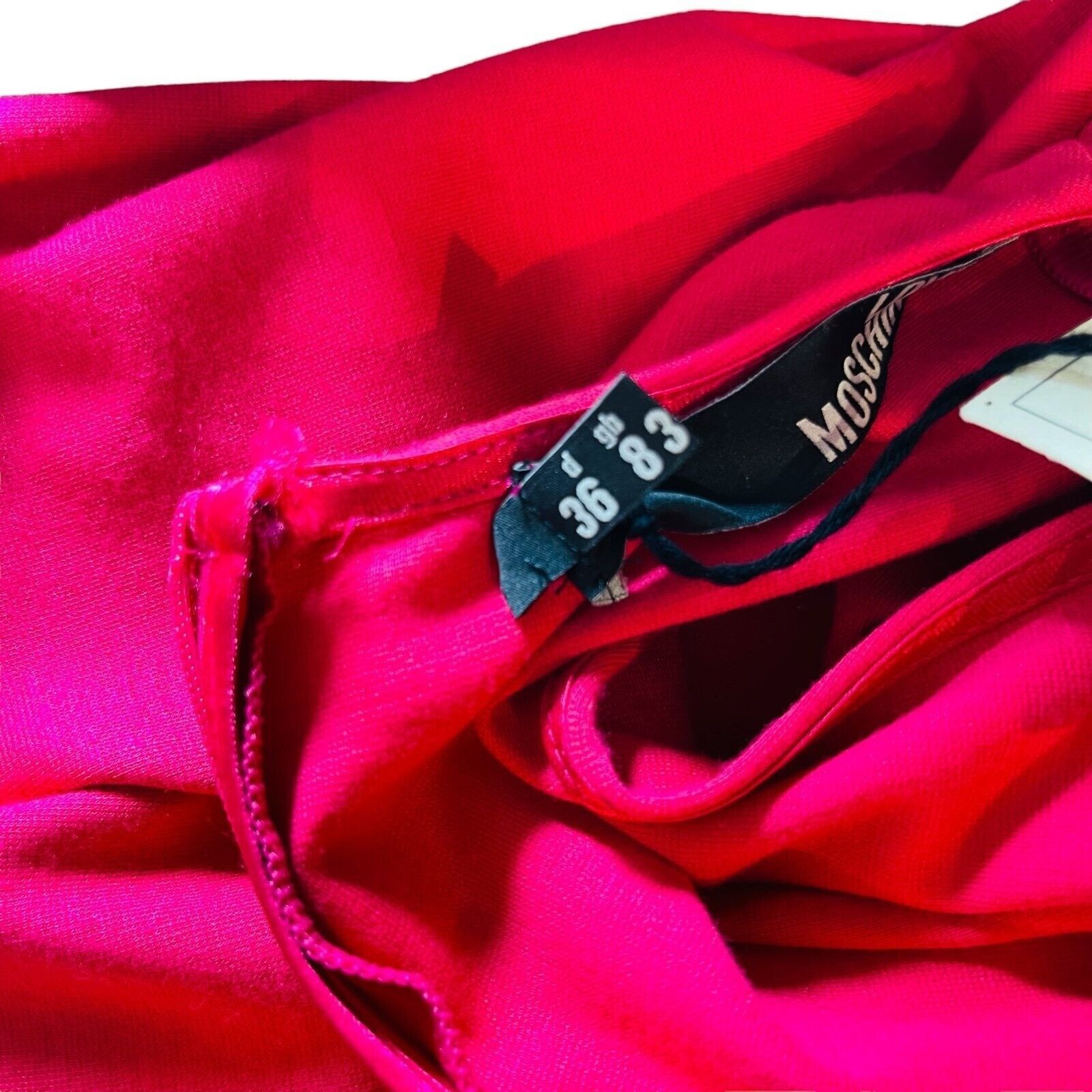Love Moschino Moschino Red Bodycon Dress Size S / US 4 / IT 40 - 6 Thumbnail