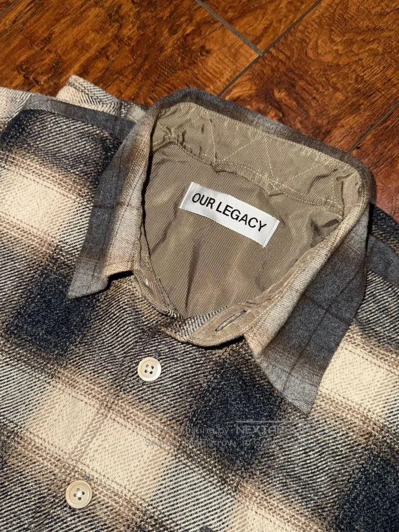 Our Legacy Our Legacy Flannel Check Shirt. Size US L / EU 52-54 / 3 - 4 Thumbnail