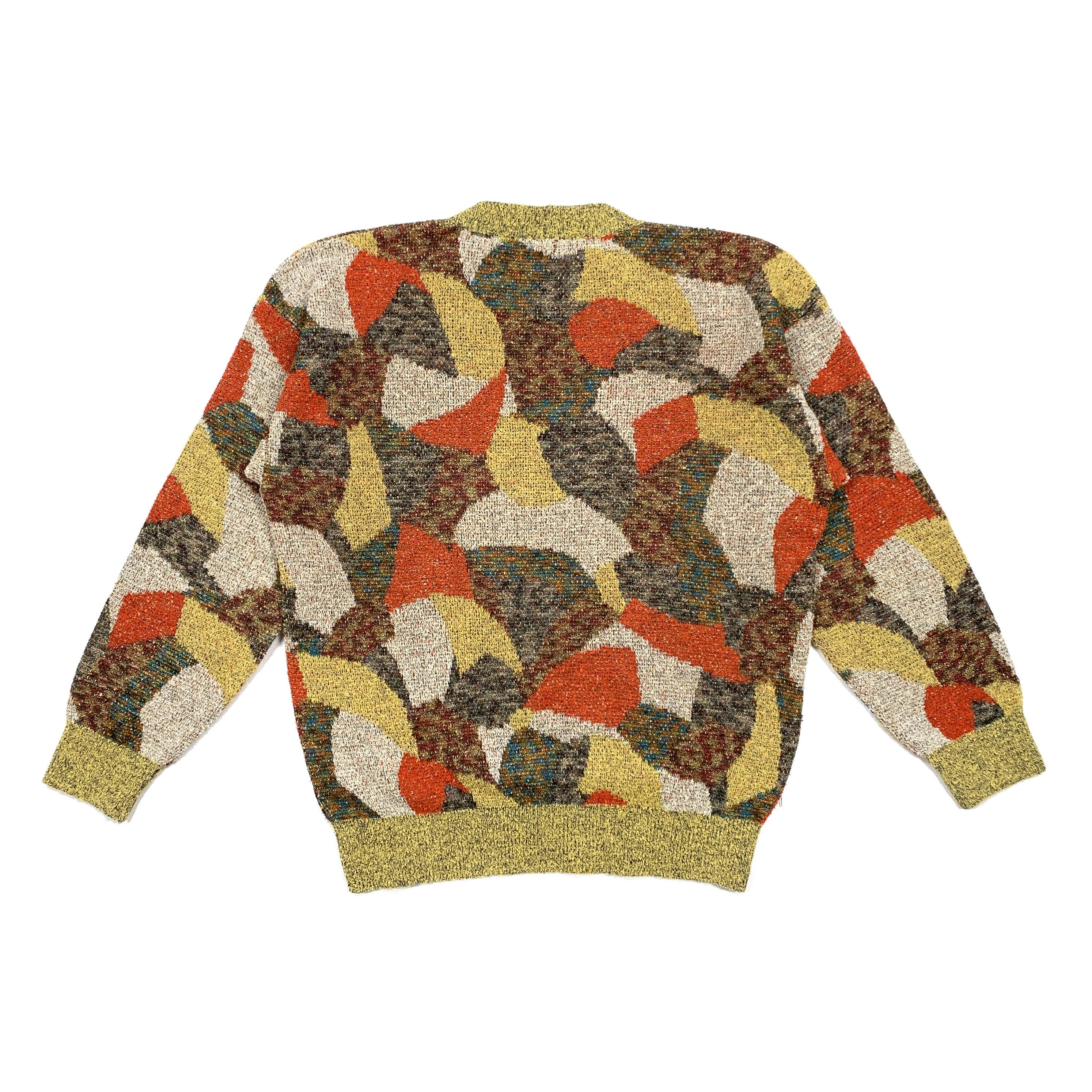 Missoni Vtg 90s Camo Knit Sweater Size US M / EU 48-50 / 2 - 4 Thumbnail