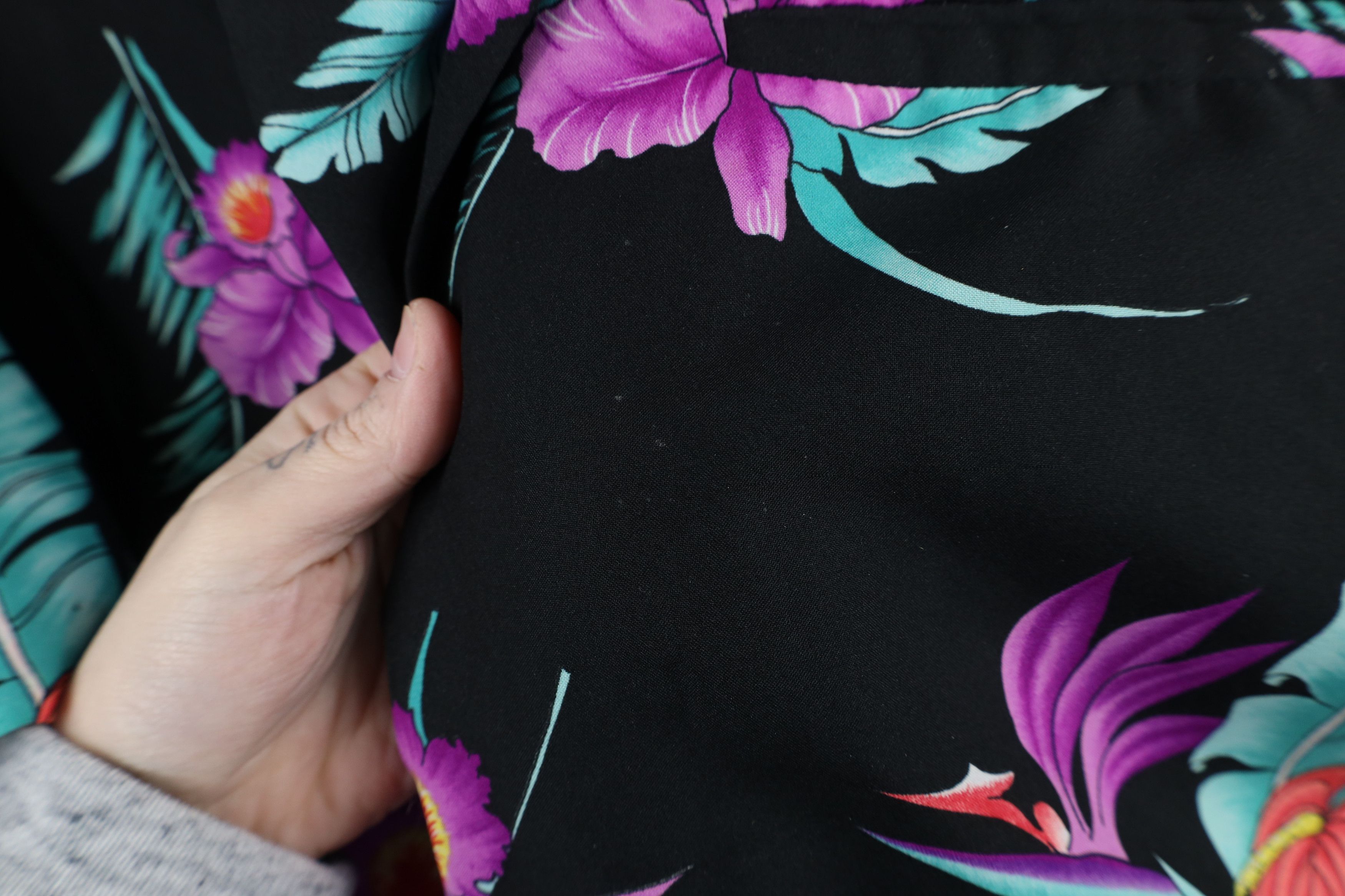 Vintage Vintage 60s 70s Rockabilly Camp Collar Button Shirt USA Size US XXL / EU 58 / 5 - 4 Thumbnail