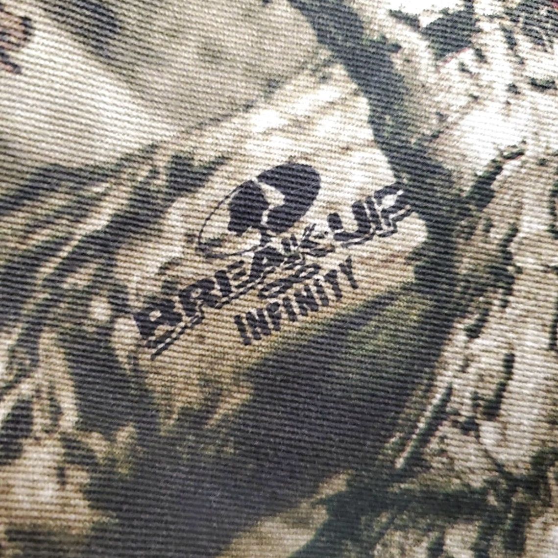 Vintage Mossy Oak Infinity Camo Pants Mens L Twill Camouflage Jeans Retro Hunting Cargo 5-Pocket USA Outdoor Mens Size US 33 - 7 Thumbnail