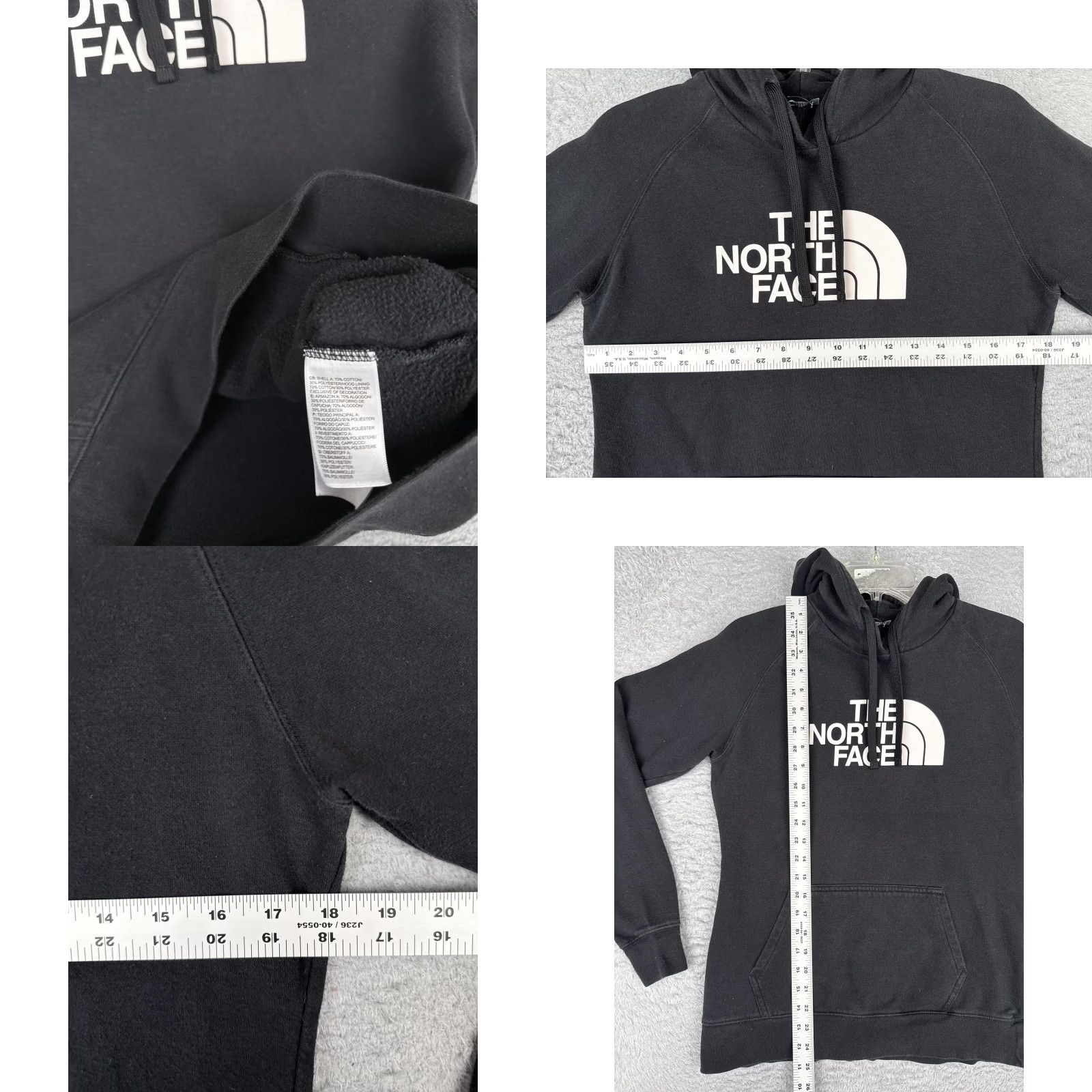 The North Face The North Face Hoodie Womens M Black Half Dome Logo Pullover Sweatshirt Casual Activewear Shirt Hoodie Size M / US 6-8 / IT 42-44 - 8 Thumbnail