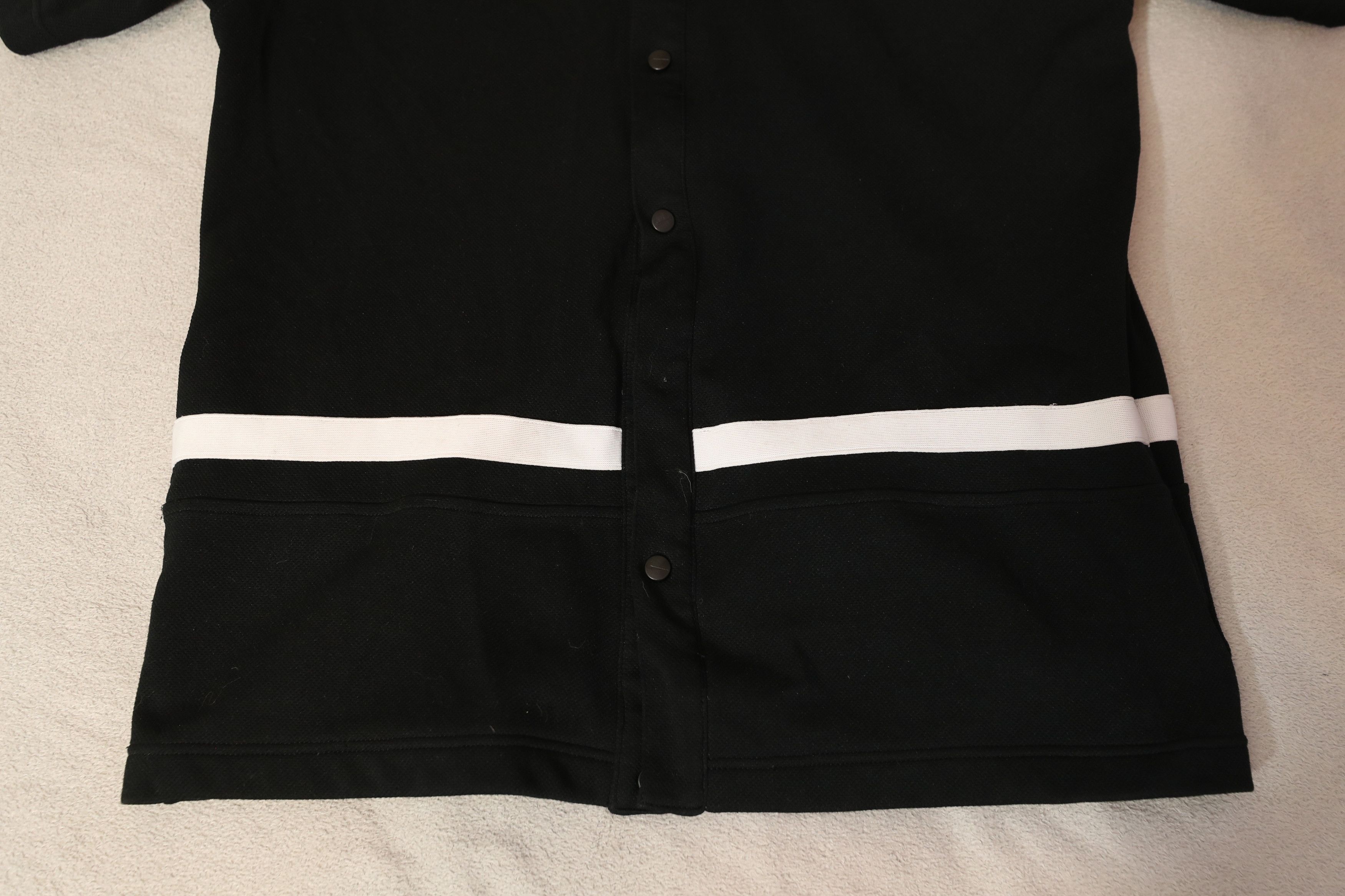 Nike × Vintage Nike Vintage 90s Oversize Snap Button Jersey (XL) Size US XL / EU 56 / 4 - 4 Thumbnail