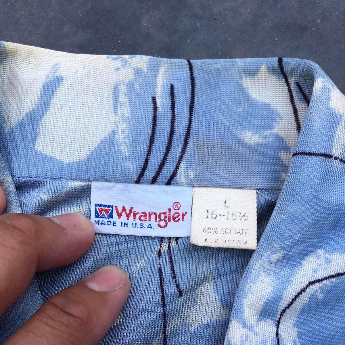 Vintage RARE ‼️ Wrangler Size US L / EU 52-54 / 3 - 2 Thumbnail