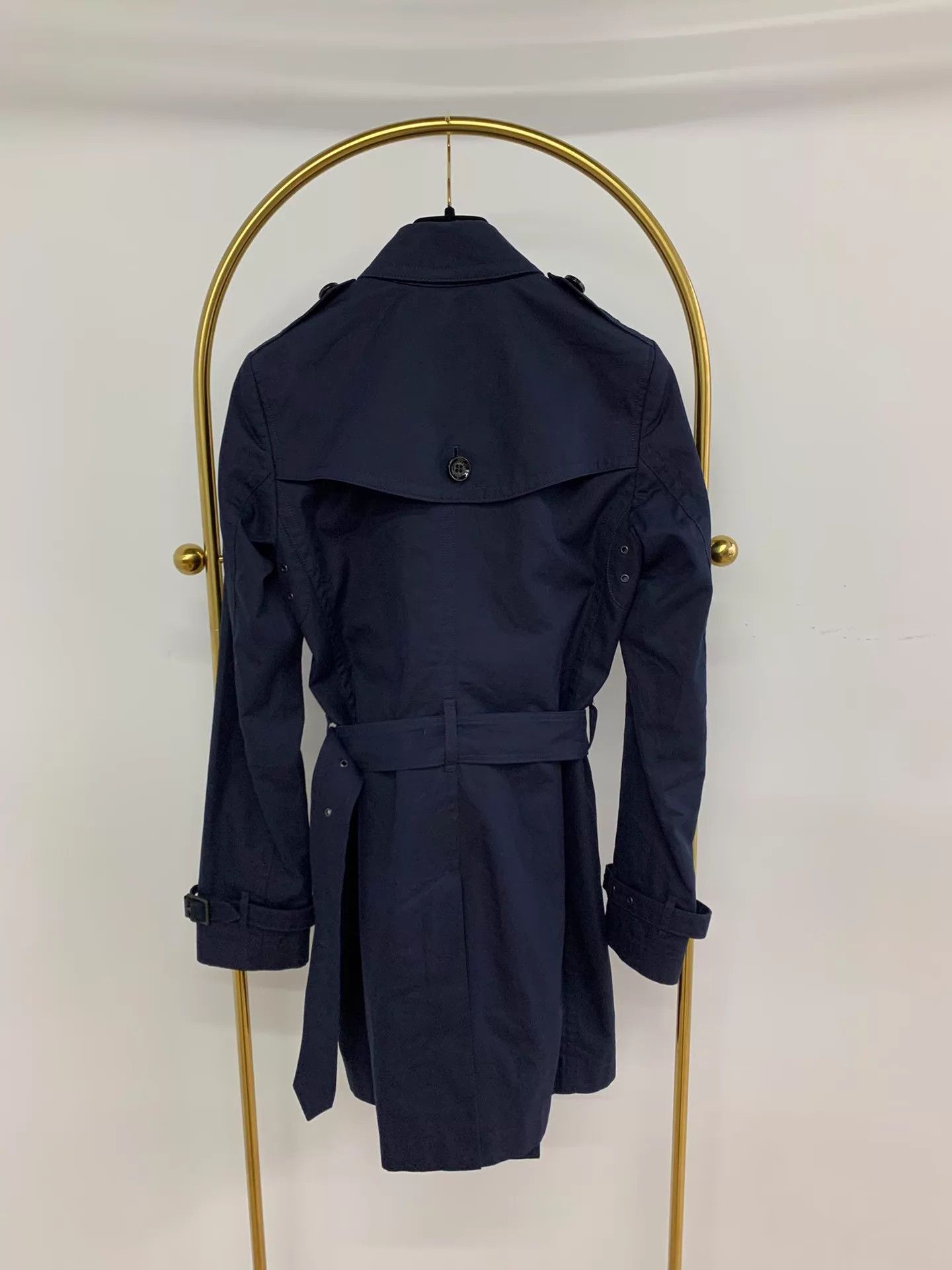 Burberry Burberry Navy Blue Classic Trench Coat UK6 New Size XS / US 0-2 / IT 36-38 - 3 Thumbnail