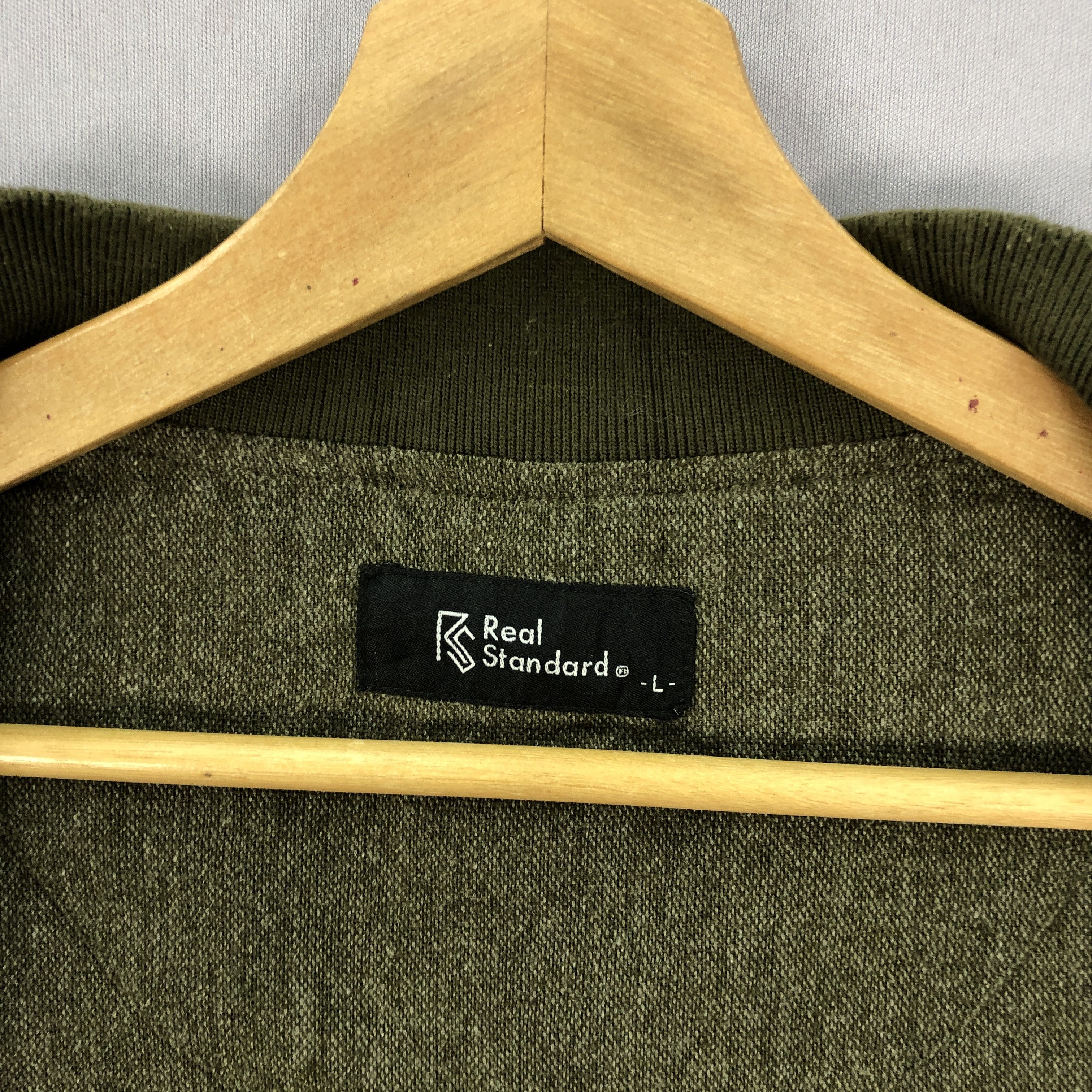 Japanese Brand × Vintage Vintage Real Standard Japanese Brand Bomber Jacket Size S / US 4 / IT 40 - 6 Thumbnail