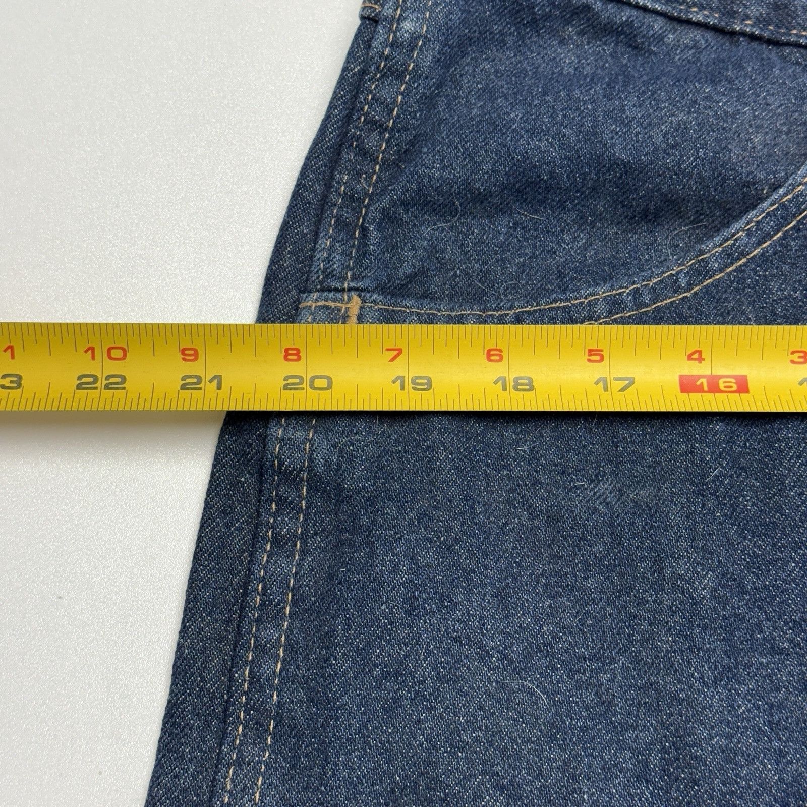 Rustler Rustler Jeans Regular Fit Straight Leg Dark Wash Denim Mens Size US 35 - 14 Thumbnail
