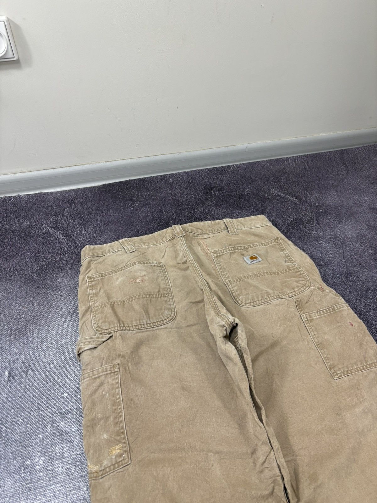 Carhartt Vintage Carhartt Relaxed Distressed Carpenter Baggy Pants Size US 36 / EU 52 - 7 Thumbnail