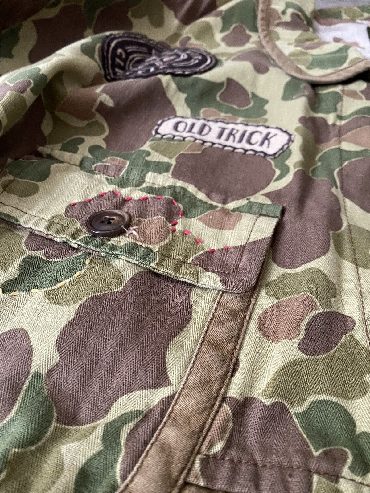 Porter Classic Porter Classic Hand Work Camo Fatigue Jacket Kapital Visvim Size US L / EU 52-54 / 3 - 7 Thumbnail