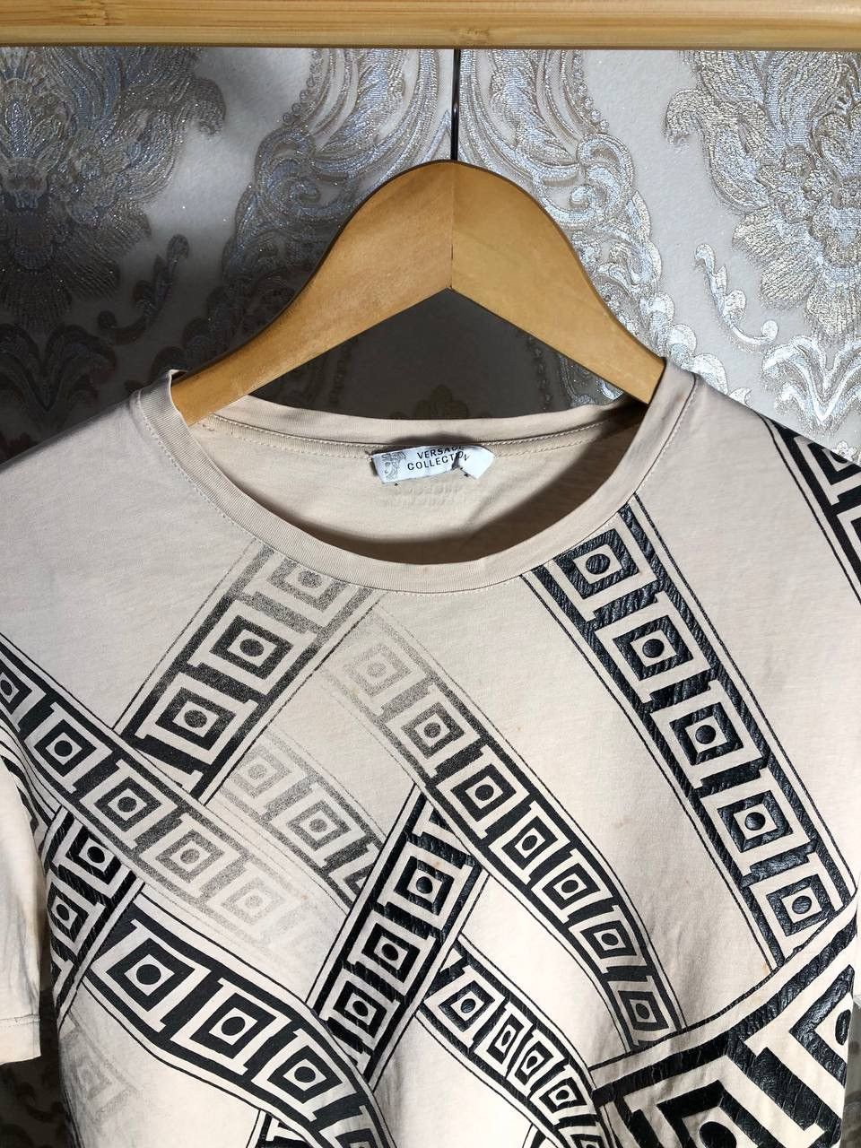 Versace × Vintage VERY RARE VERSACE COLLECTION ITALIAN DESIGNER T-SHIRT DELUX Size US M / EU 48-50 / 2 - 2 Thumbnail