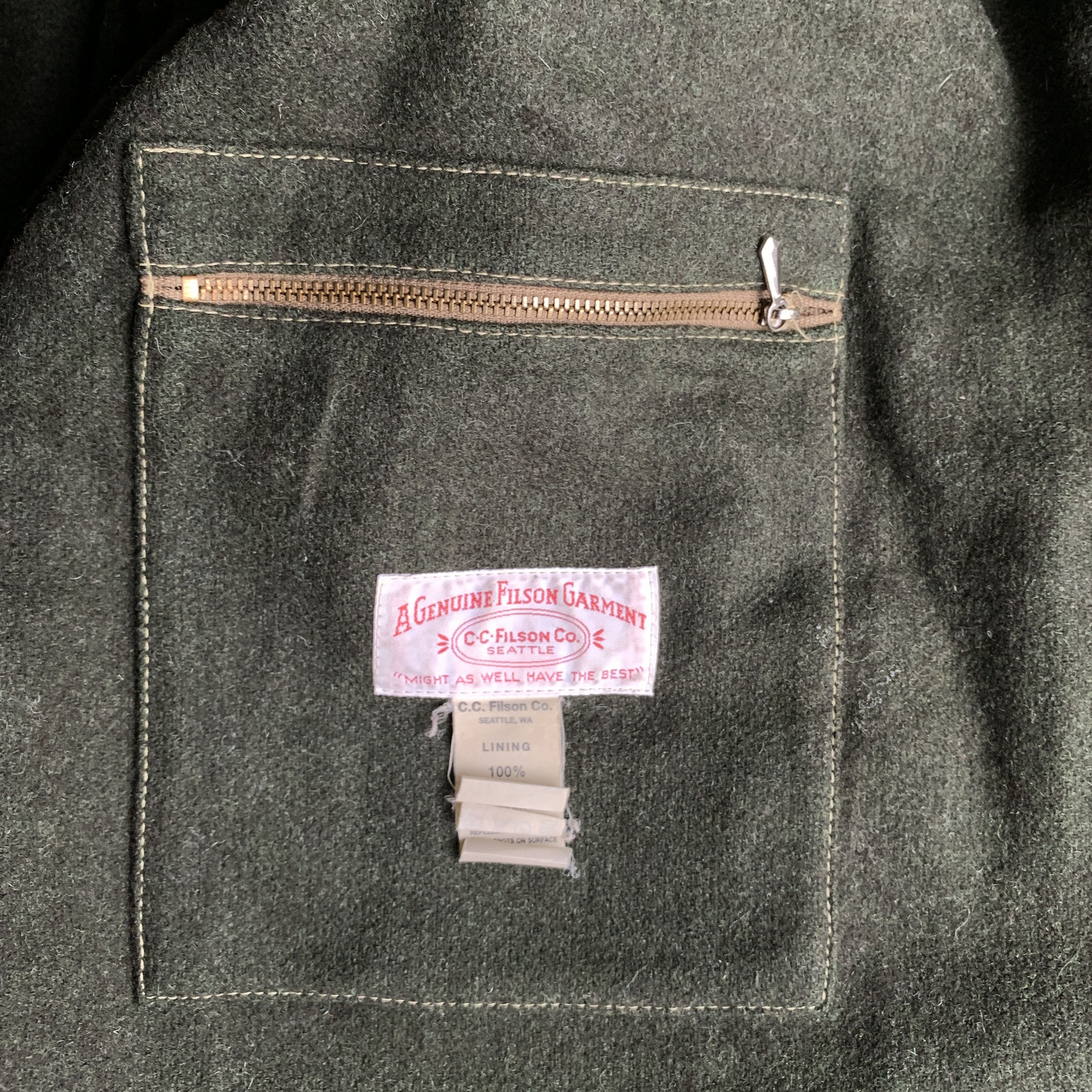 Filson × Vintage Filson Tin Cloth Linen Hunter Jacket Size US L / EU 52-54 / 3 - 10 Thumbnail
