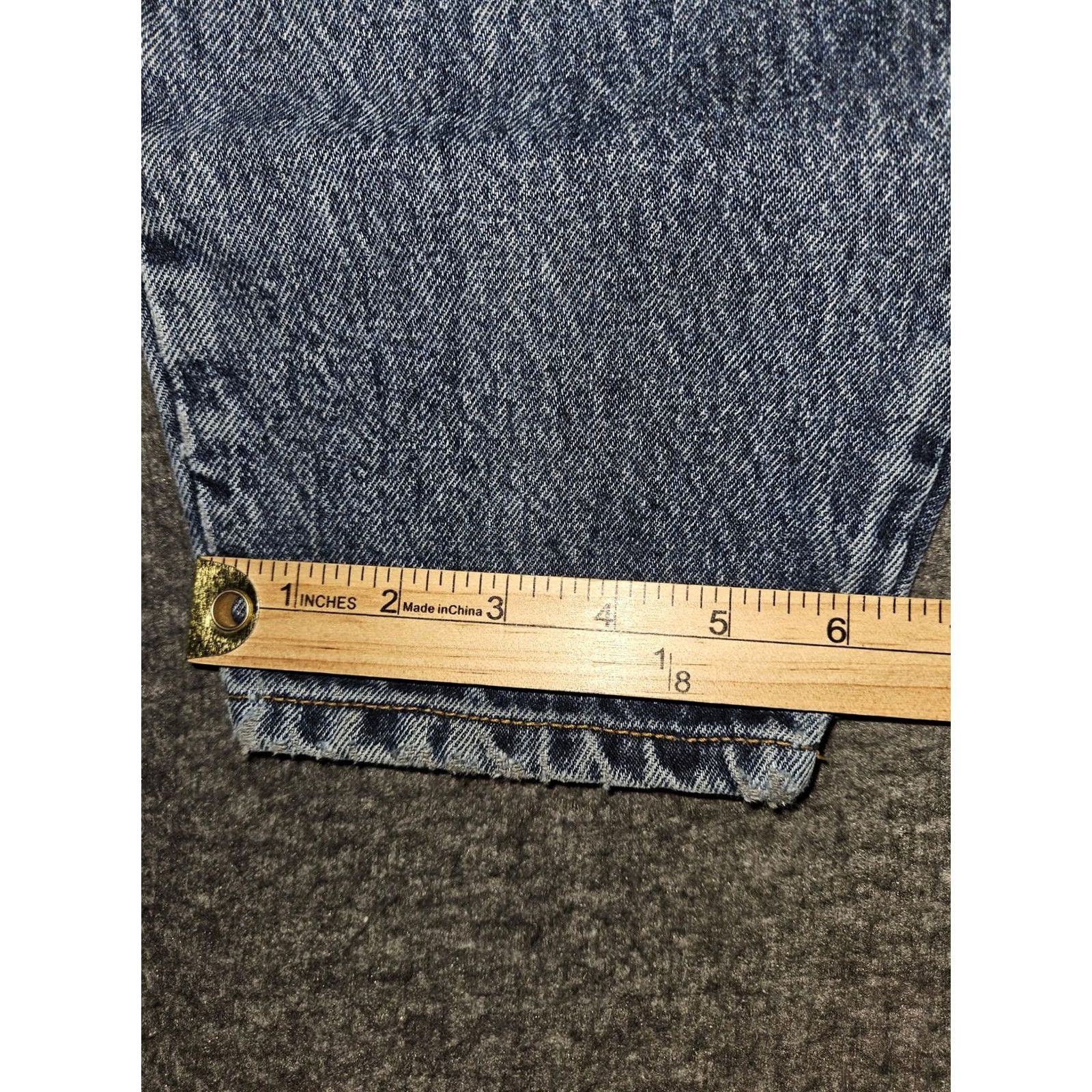 Vintage VINTAGE BonJour Jeans Womens 9/10 Blue High Rise Tapered Pleated Denim 90s Pants Size 30" / US 8 / IT 44 - 7 Thumbnail
