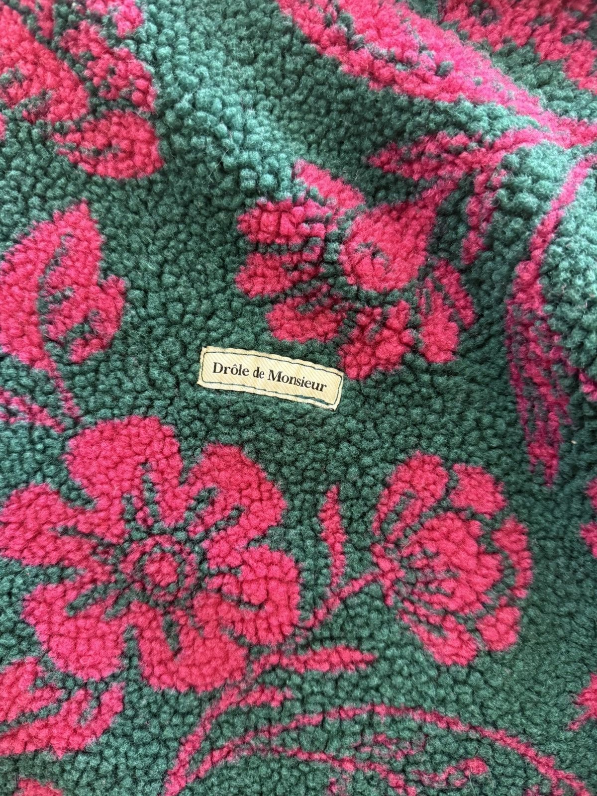Drole De Monsieur Drole De Monsieur pink floral fleece Size US XL / EU 56 / 4 - 2 Thumbnail
