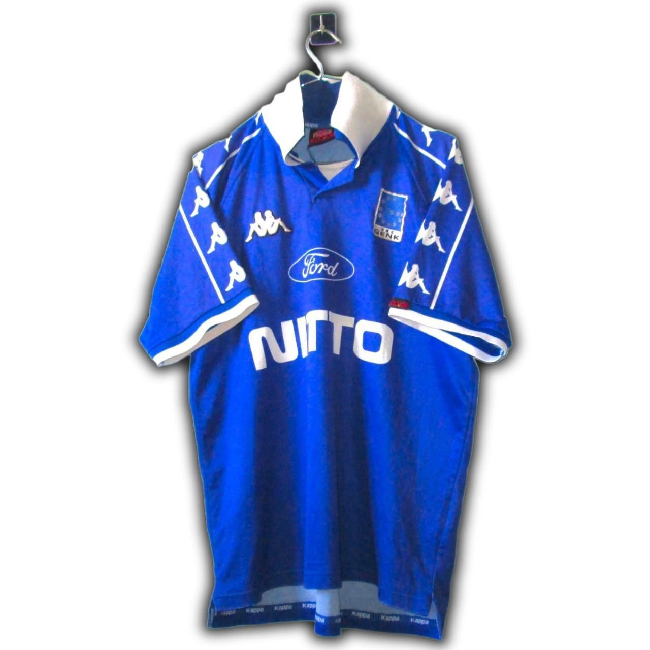 Kappa Krc Genk Belgium 1999 2000 Home Shirt Jersey Size US L / EU 52-54 / 3 - 2 Thumbnail