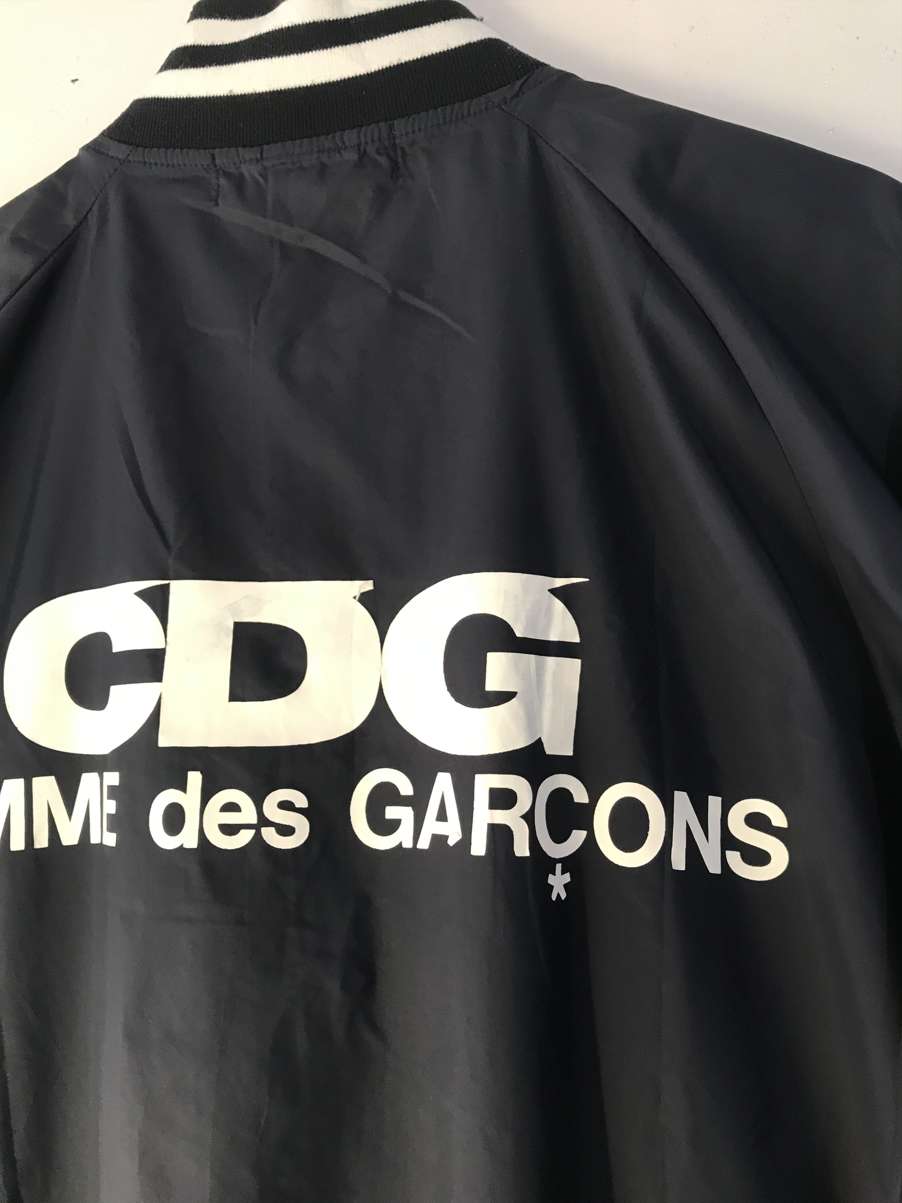 Comme des Garcons AD2016 Comme Des Garcons Varsity Jacket Size US L / EU 52-54 / 3 - 6 Thumbnail