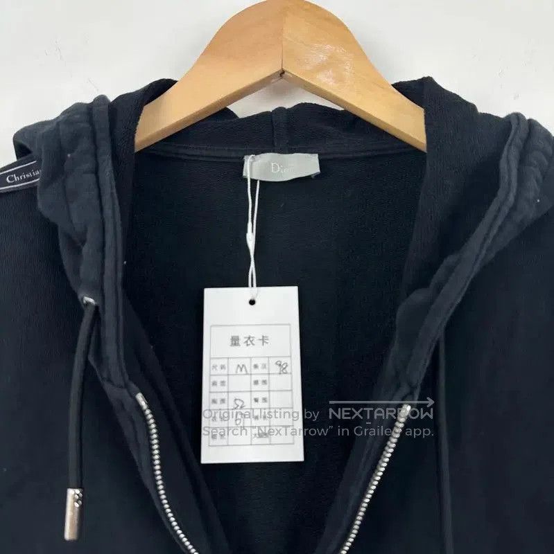 Dior Dior Black Embroidered Men's Zip-Up Hoodie . Size US M / EU 48-50 / 2 - 3 Thumbnail