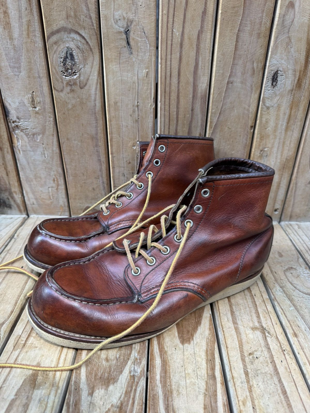 Red Wing Red Wing Heritage 875 Moc Toe Brown Boots USA 9.5 E2 UK 8.5 Size US 9.5 / EU 42-43 - 24 Thumbnail