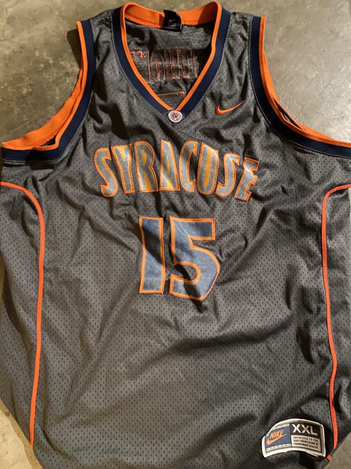 NBA Vintage Nike NBA Jersey Carmelo Anthony Syracuse Jersey Size US XXL / EU 58 / 5 - 1 Thumbnail