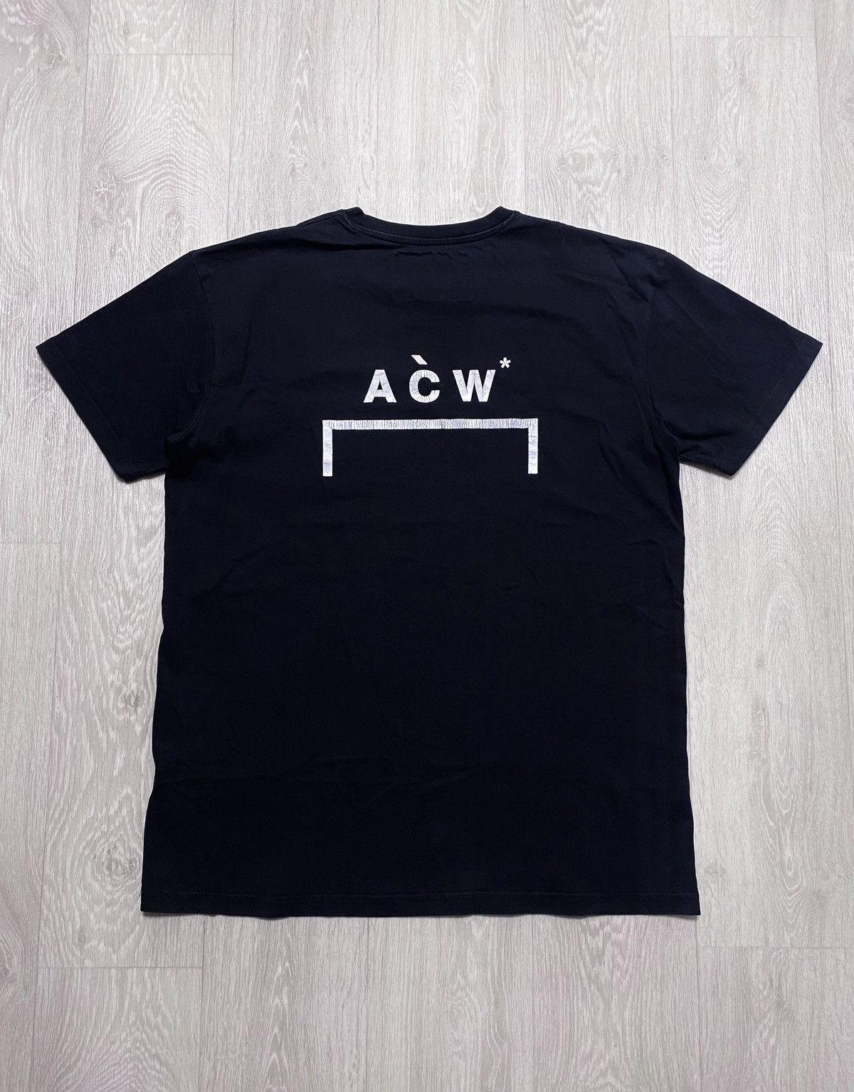 A-COLD-WALL* A-COLD-WALL ACW Samuel Ross Big Logo Black T-shirt Size US L / EU 52-54 / 3 - 2 Thumbnail