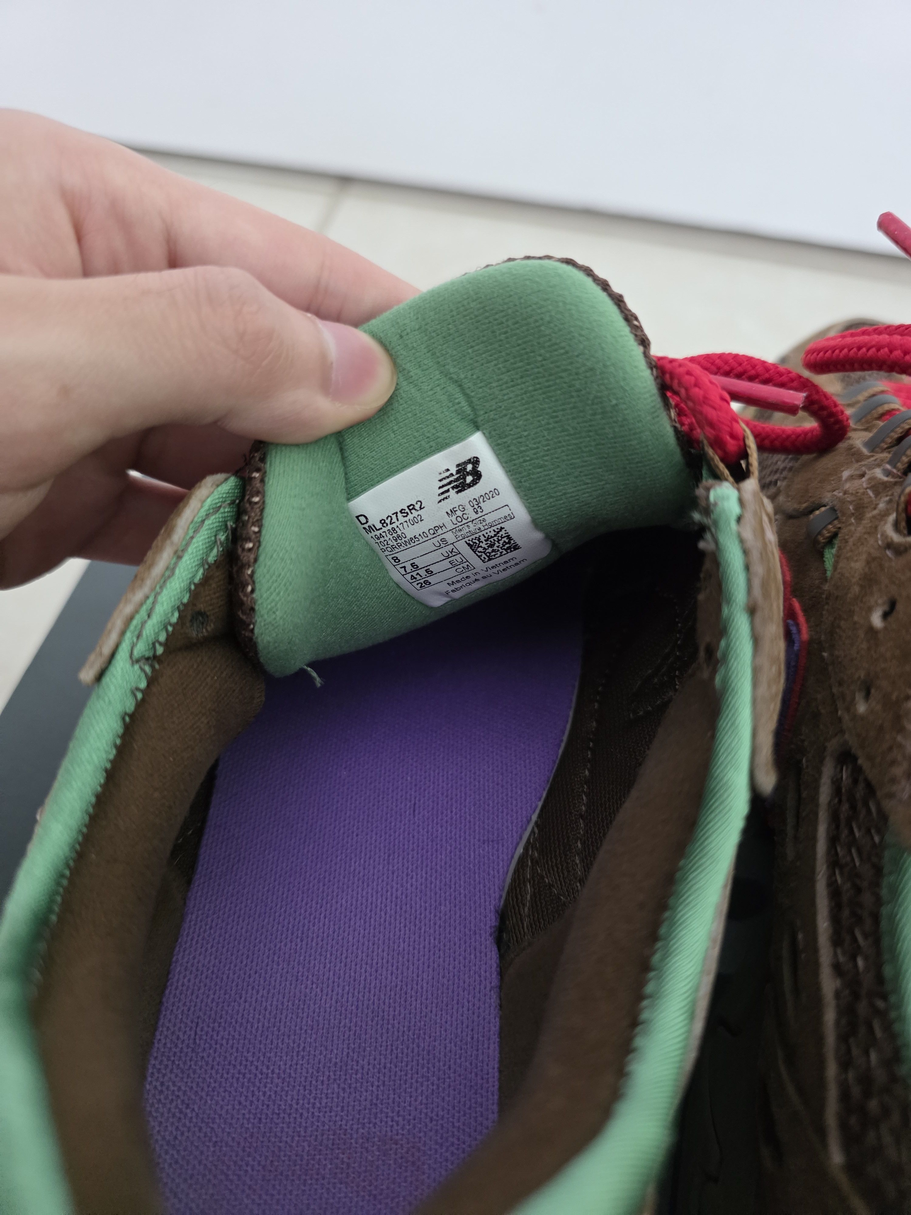 New Balance × Stray Rats New Balance 827 x Stray Rats "Sewer Stompers" Sz 8 Size US 8 / EU 41 - 6 Thumbnail