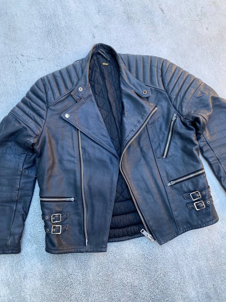 Other Leather Faded Avant Garde brown Rick Owens style Jacket Size US M / EU 48-50 / 2 - 4 Thumbnail