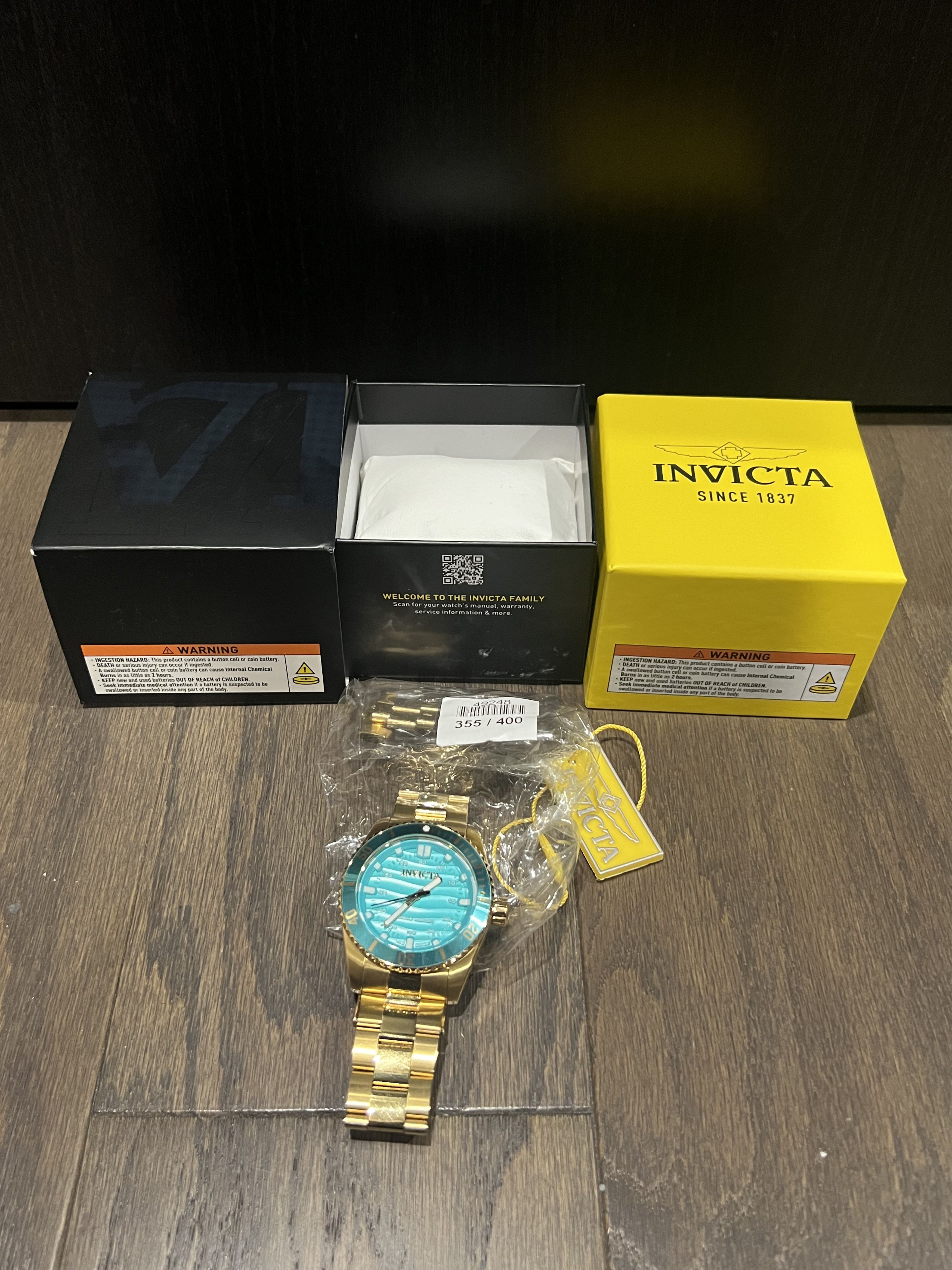 Invicta Invicta Pro Diver Swiss Limited Edition 42mm Gold Size ONE SIZE - 2 Thumbnail