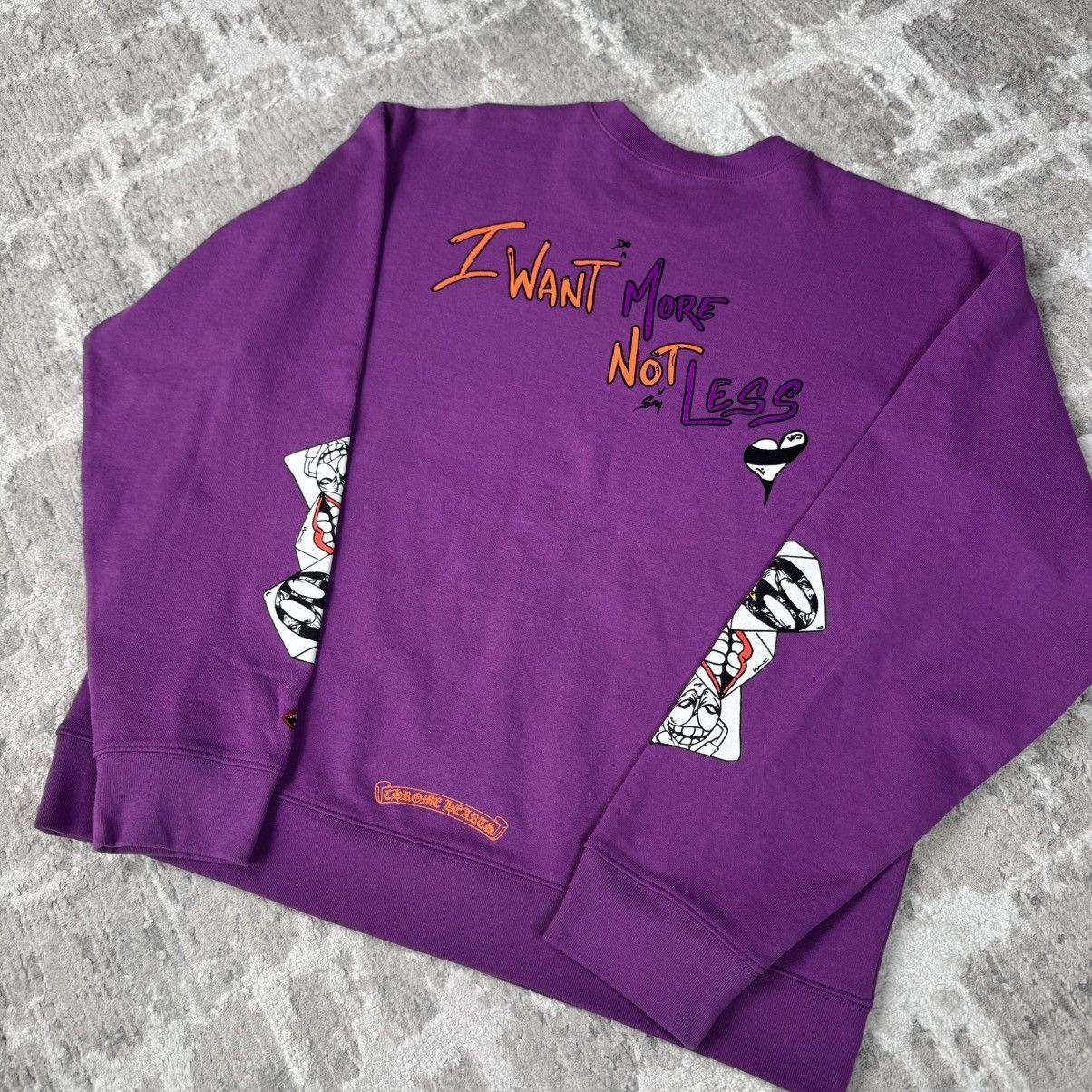 Chrome Hearts Matty boy want more pullover crewneck sweatshirt Size US L / EU 52-54 / 3 - 3 Thumbnail