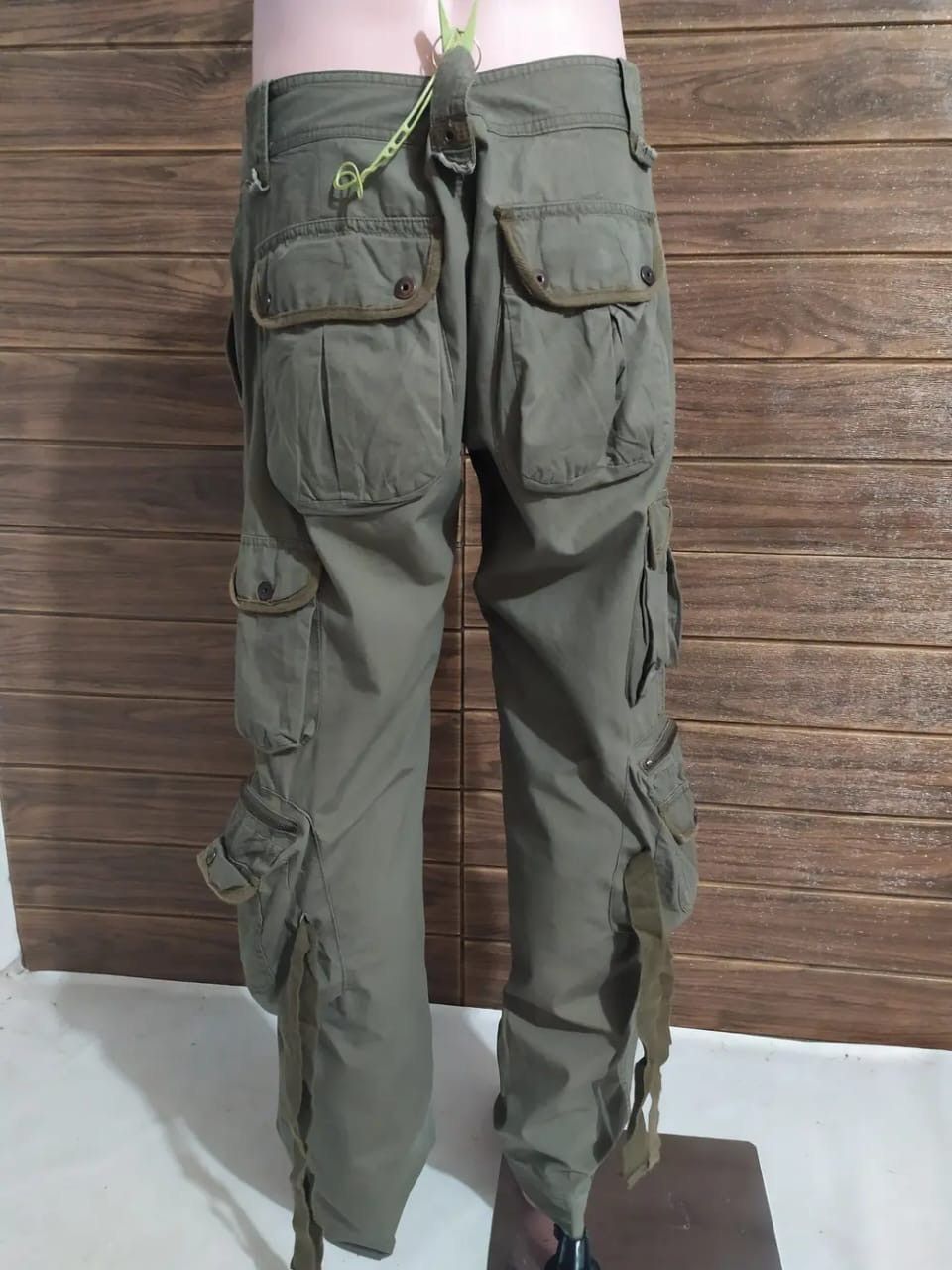 Japanese Brand Hendrix Project Multipocket Tactical Cargo Bondage Pants Size US 34 / EU 50 - 16 Thumbnail