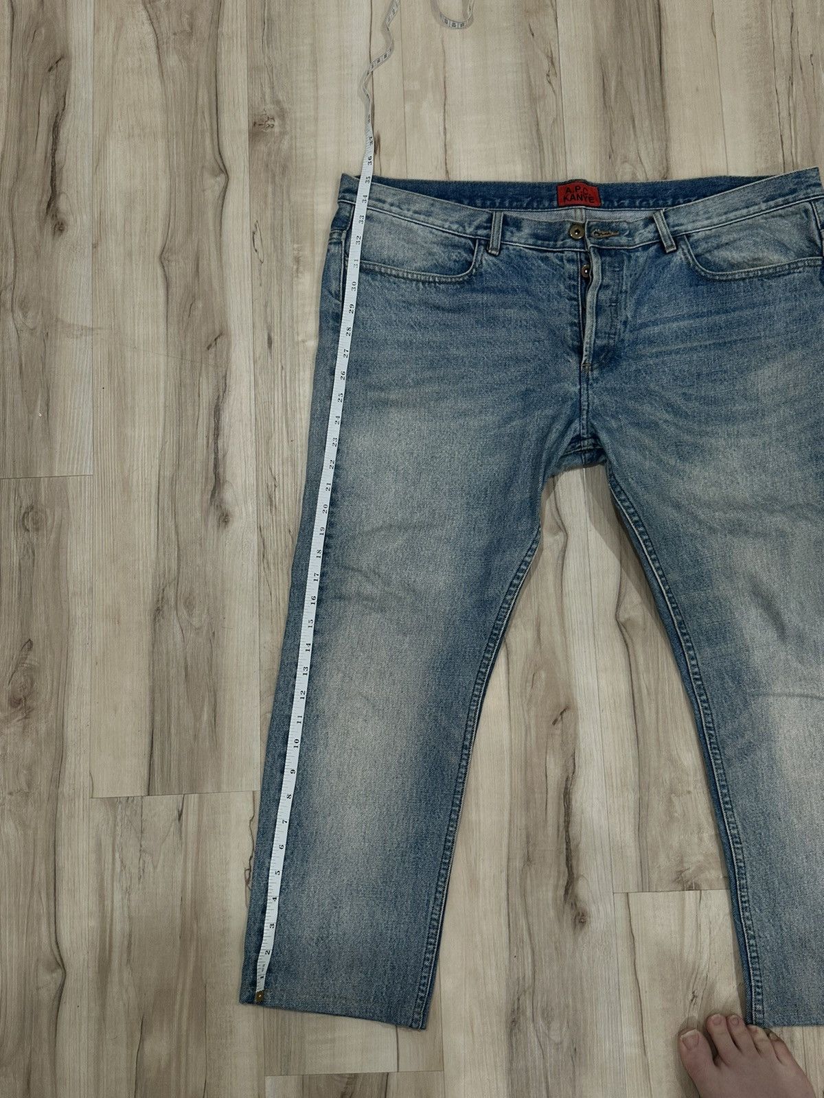 A.P.C. × Kanye West Kanye West x A.P.C. Tailored Denim 36 x 30 Size US 36 / EU 52 - 5 Thumbnail
