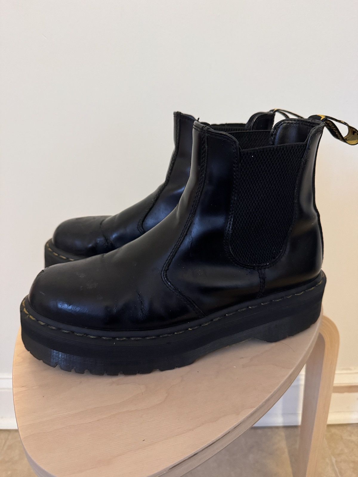 Dr. Martens Platform Slip-On Dr Martens Chelsea boots Size US 10 / EU 43 - 3 Thumbnail