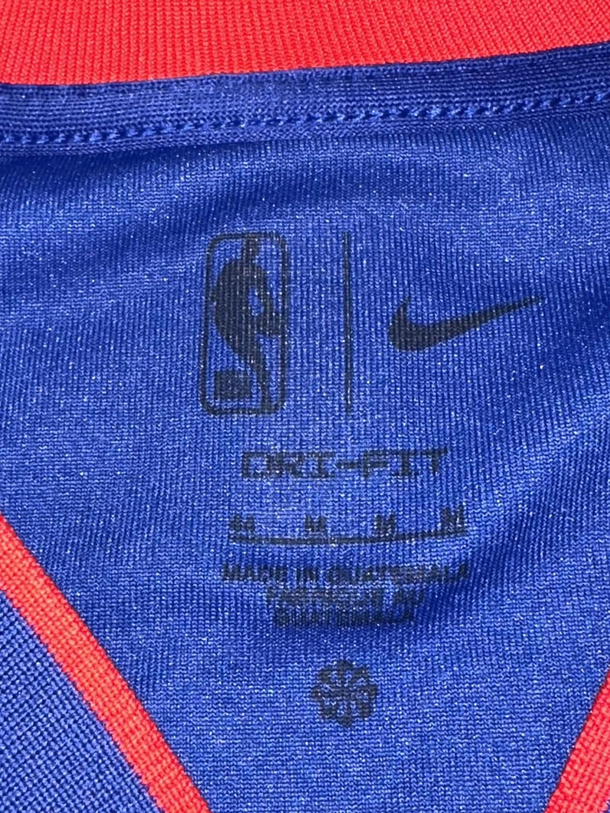 Nike Nike Men’s Detroit Pistons Icon Edition 2022/23 Dri-FIT NBA Swingman Jersey Size US M / EU 48-50 / 2 - 2 Thumbnail