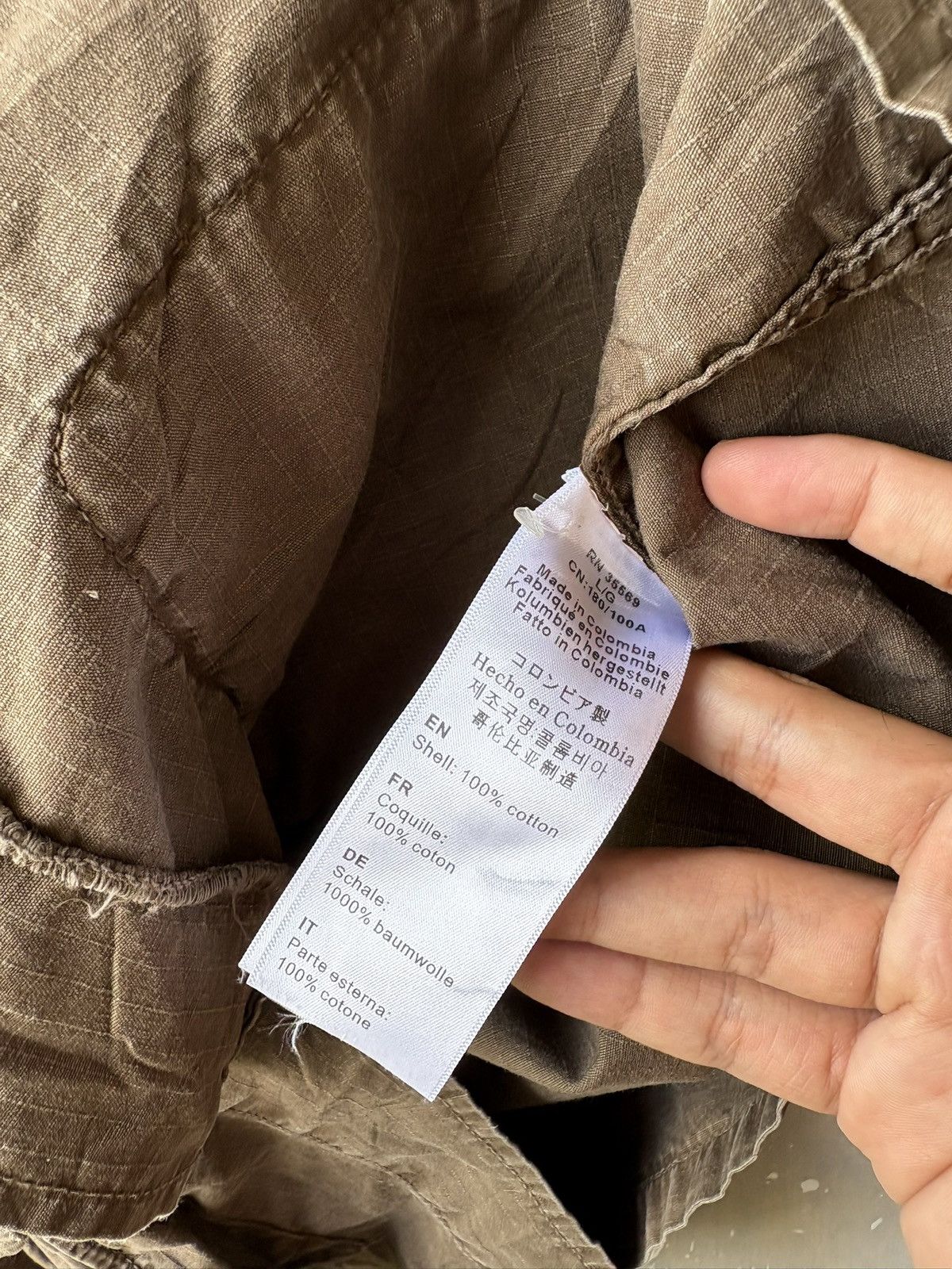 Alpha Industries Sample Alpha Industries Ripstop Military Field Jacket Brown Size US L / EU 52-54 / 3 - 14 Thumbnail