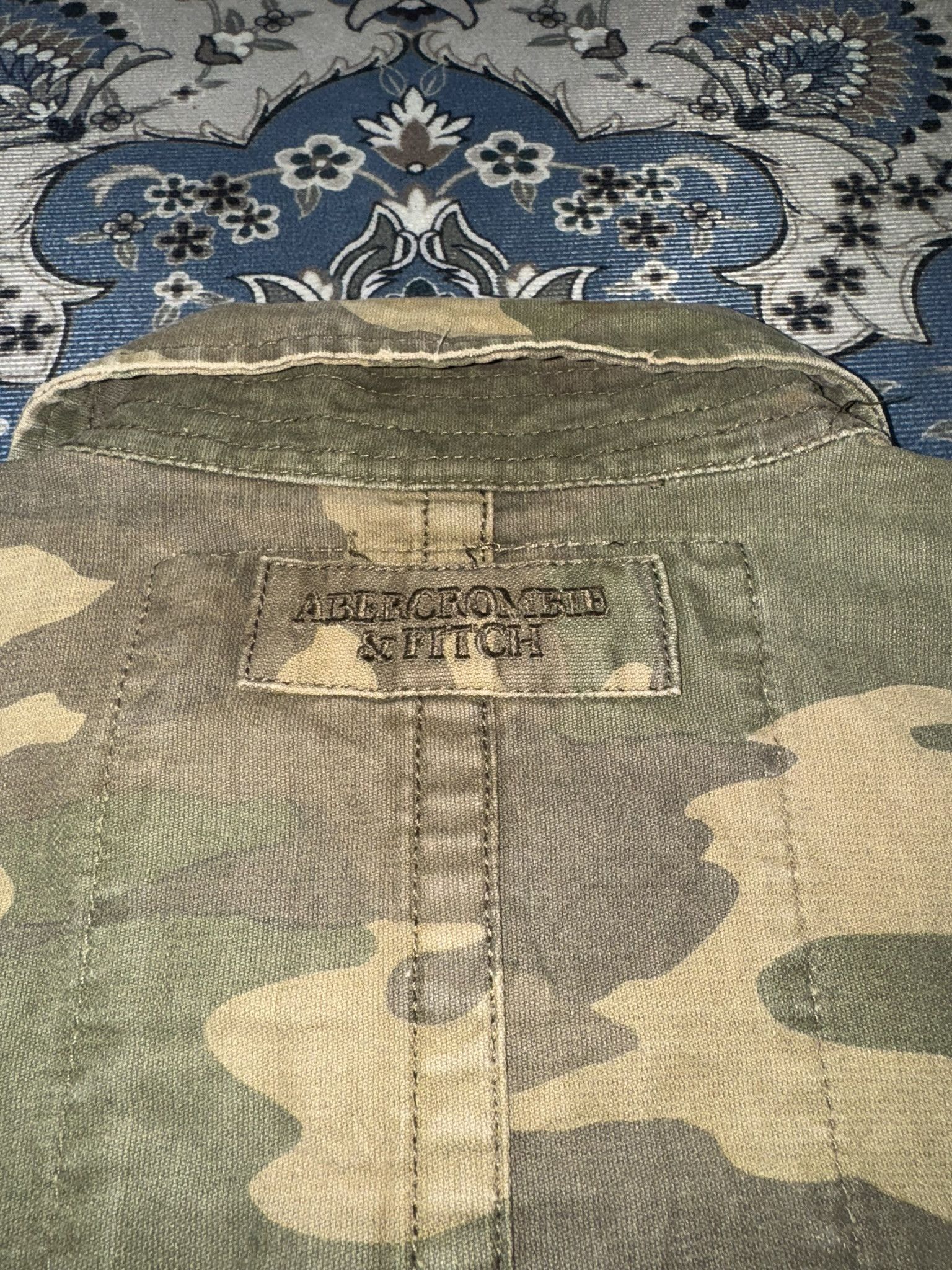 Abercrombie & Fitch × Vintage Vintage Abercrombie & Fitch Sentinel Jacket Camo Distressed Size US L / EU 52-54 / 3 - 11 Thumbnail