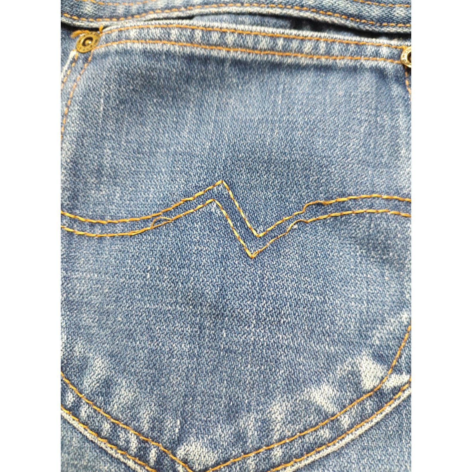 Wrangler VINTAGE Wrangler Jeans No Fault Denim Tag 12 (26x33) Mom High Rise USA Talon Blue 90s Western Cowboys Rodeo Mens Womens Boys Girls? Size 34" / US 12 / IT 48 - 5 Thumbnail