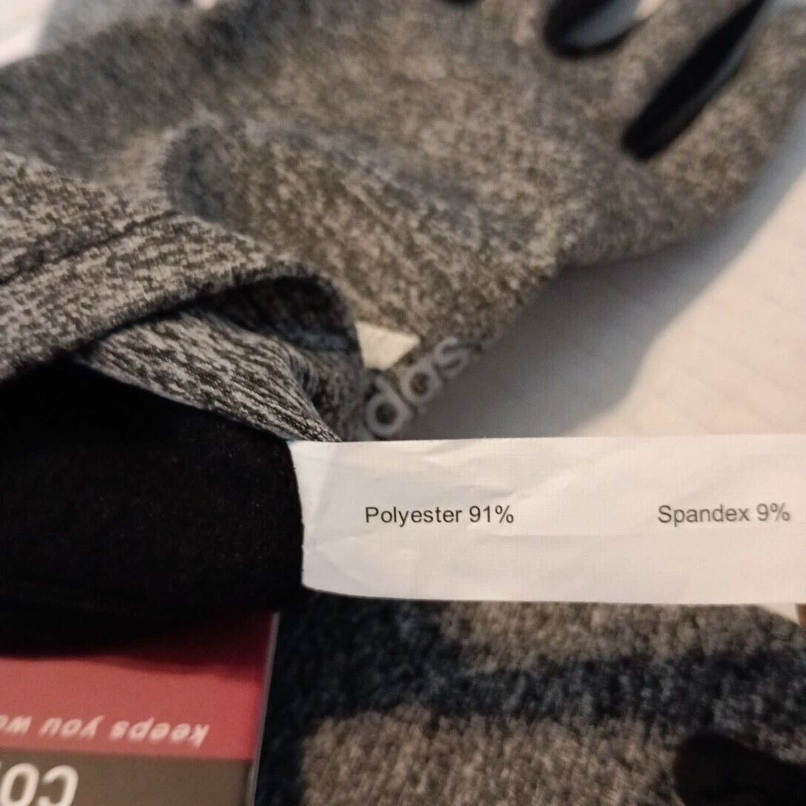 Adidas Adidas Women's Cold Ready Black Running Warm Gloves Size S Size ONE SIZE - 4 Thumbnail