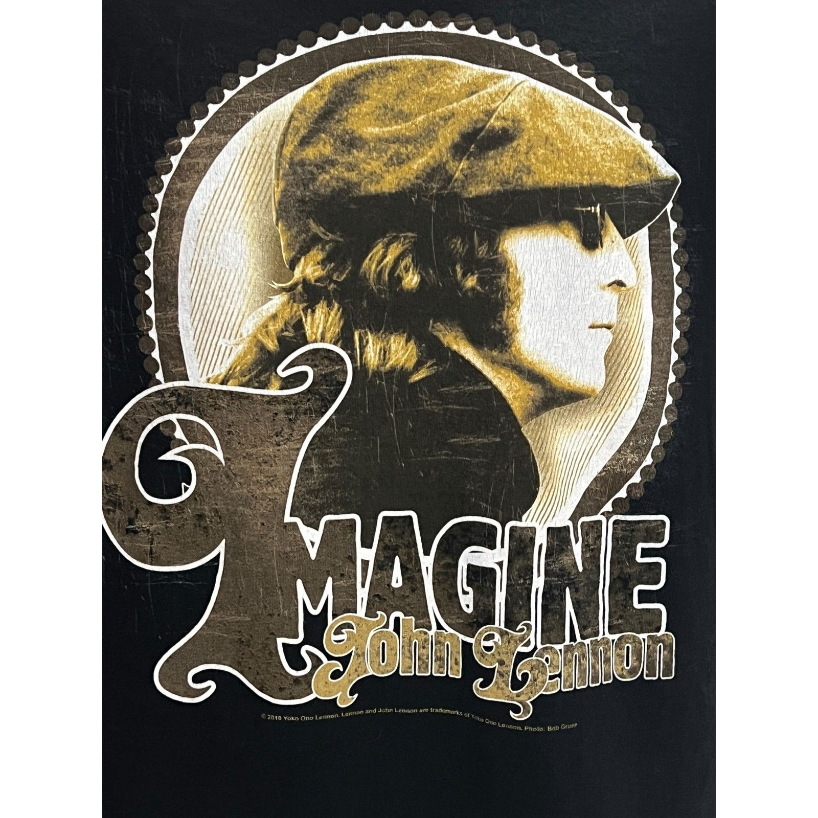 Zion Rootswear John Lennon Imagine T-Shirt Zion Medium 2010 Beatles Tee Size M / US 6-8 / IT 42-44 - 3 Thumbnail