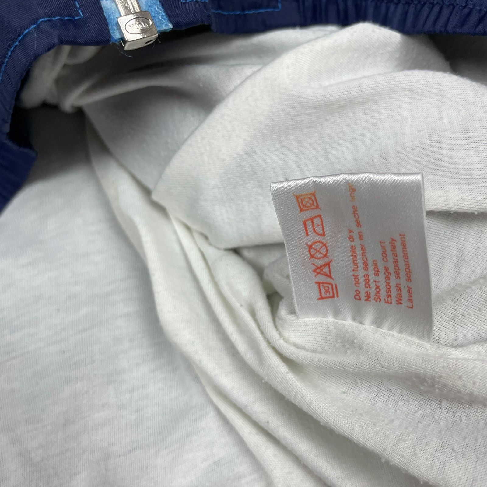 Nike × Vintage Nike Men's Blue Swoosh Long Sleeve Full Zip Track Jacket M Size US M / EU 48-50 / 2 - 11 Thumbnail