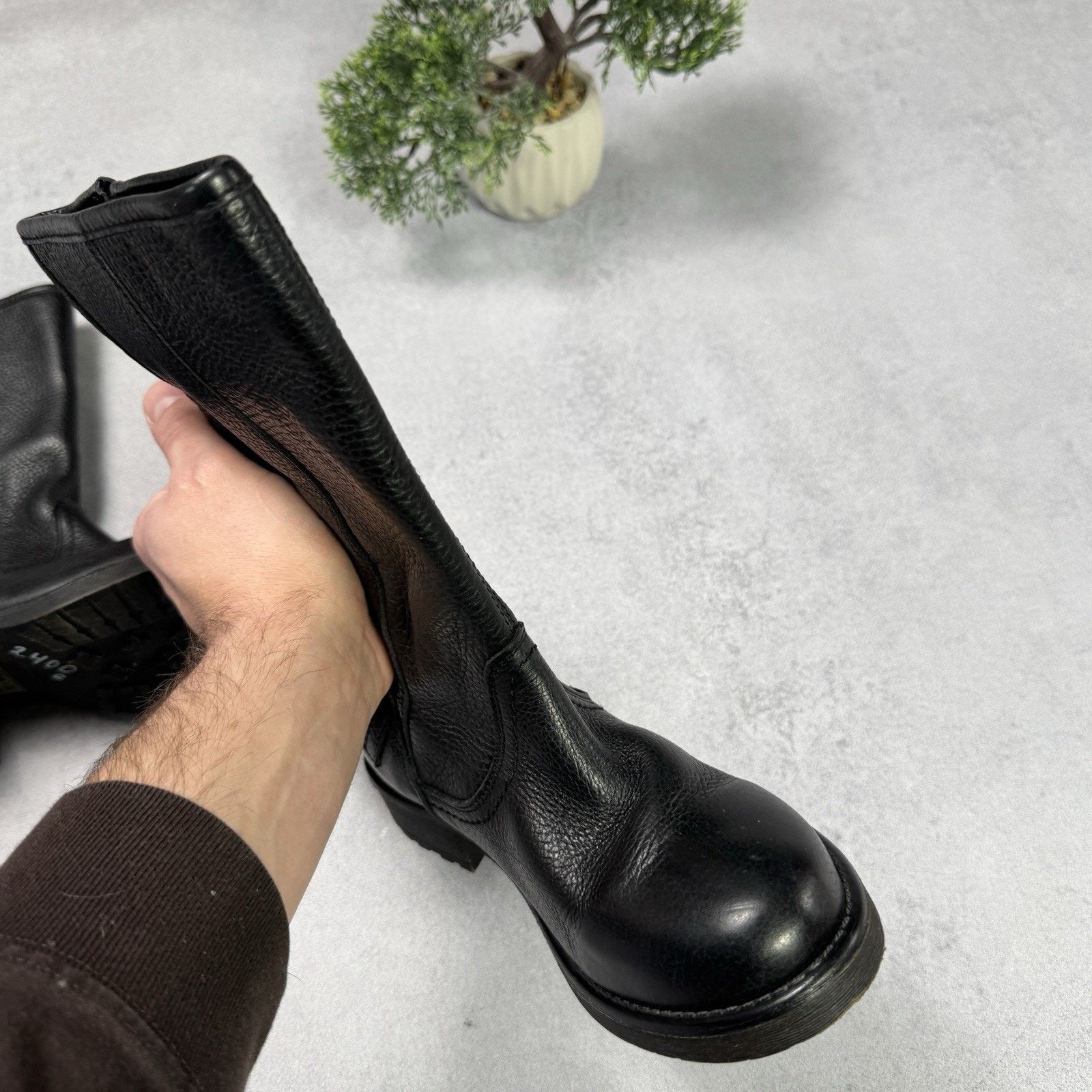 Harley Davidson Harley Davidson Women Leather Biker High Boots Size Us 6 Size US 6 / IT 36 - 19 Thumbnail
