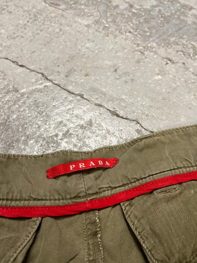 Prada 2000s Prada Green Military Pants Size US 32 / EU 48 - 12 Thumbnail