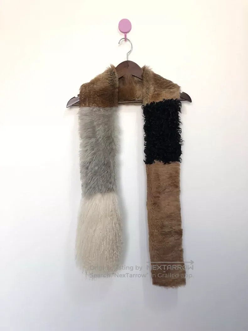 Takahiromiyashita The Soloist. Takahiromiyashita The Soloist. Fur collar scarf Size ONE SIZE - 4 Thumbnail