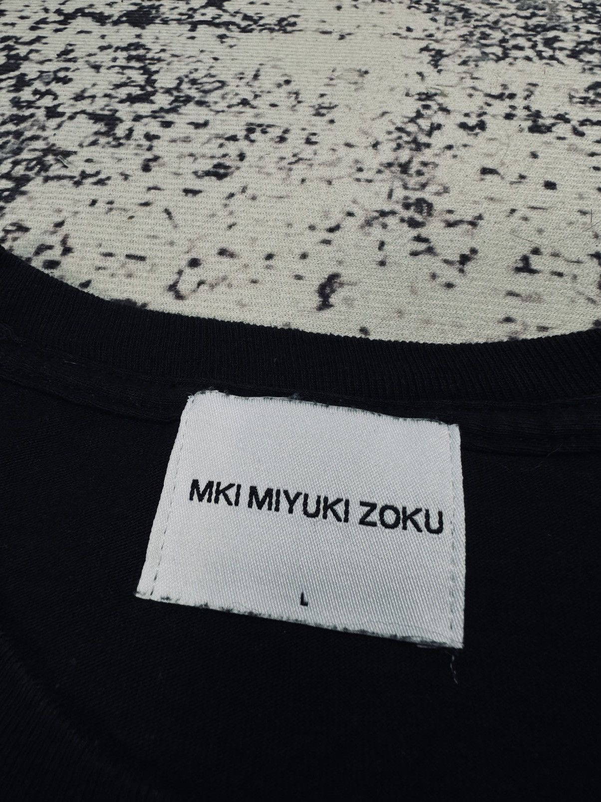 Mki Miyuki Zoku × Vintage Mki-Miyuki-Zoku Big Logo longsleeve Black Size US L / EU 52-54 / 3 - 5 Thumbnail