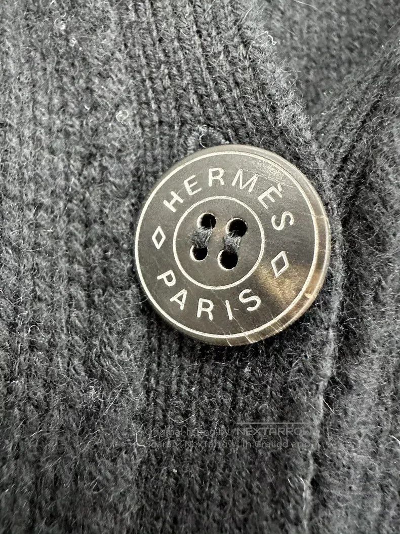 Hermes Hermes Wool Cashmere Cardigan Jacket Size XS / US 0-2 / IT 36-38 - 3 Thumbnail