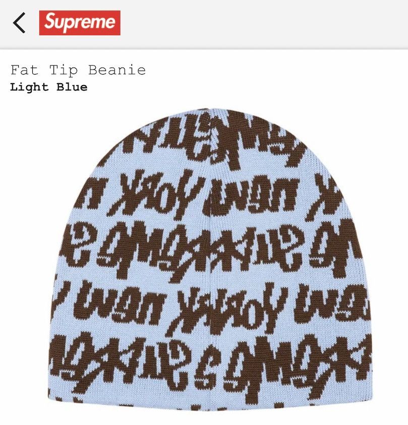 Supreme Supreme Fat Tip Beanie Size ONE SIZE - 2 Thumbnail